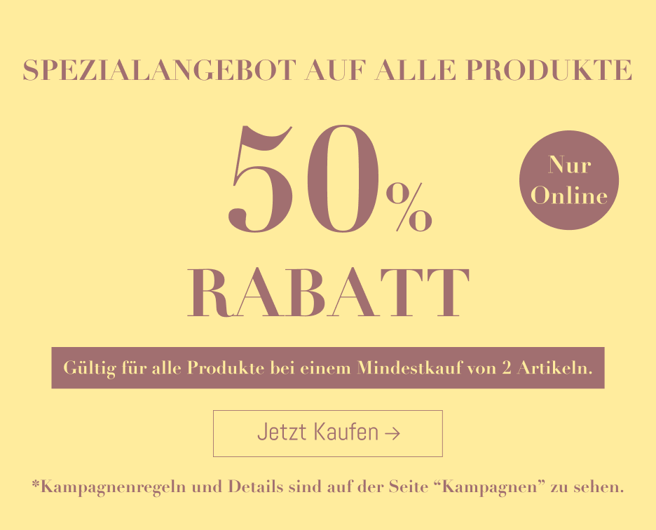 Sonderangebot Für Alle Produkte 50% Rabatt!