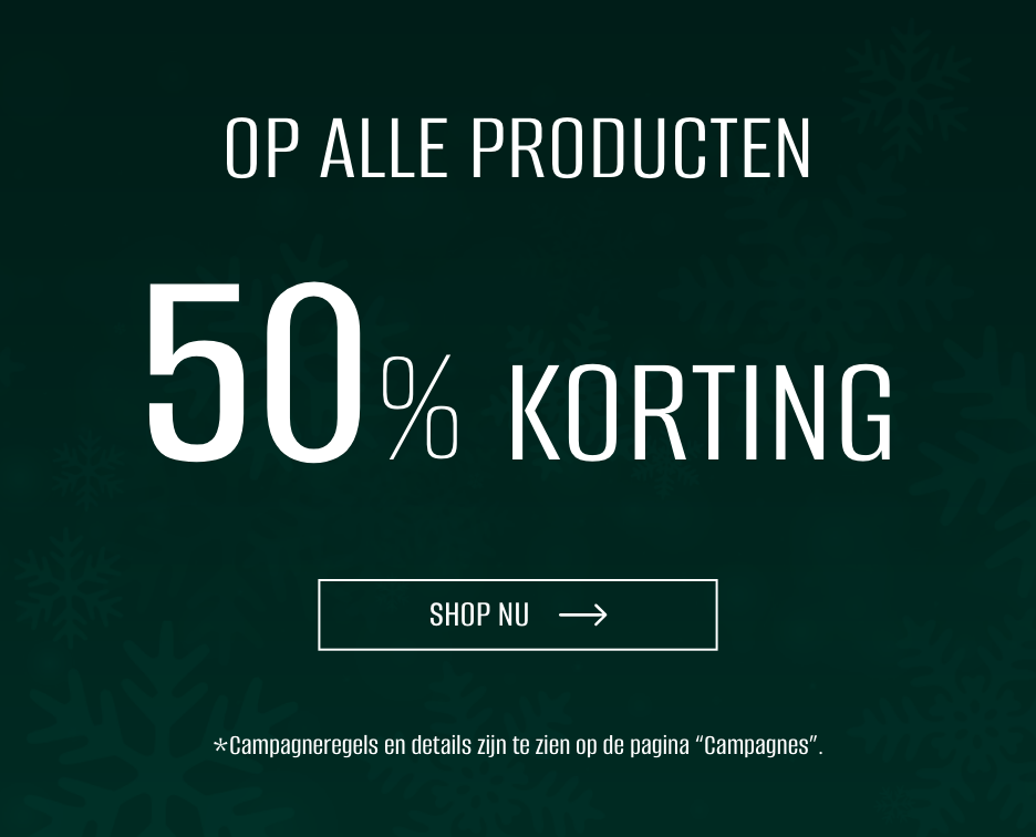 50% Korting op Alle Producten!
