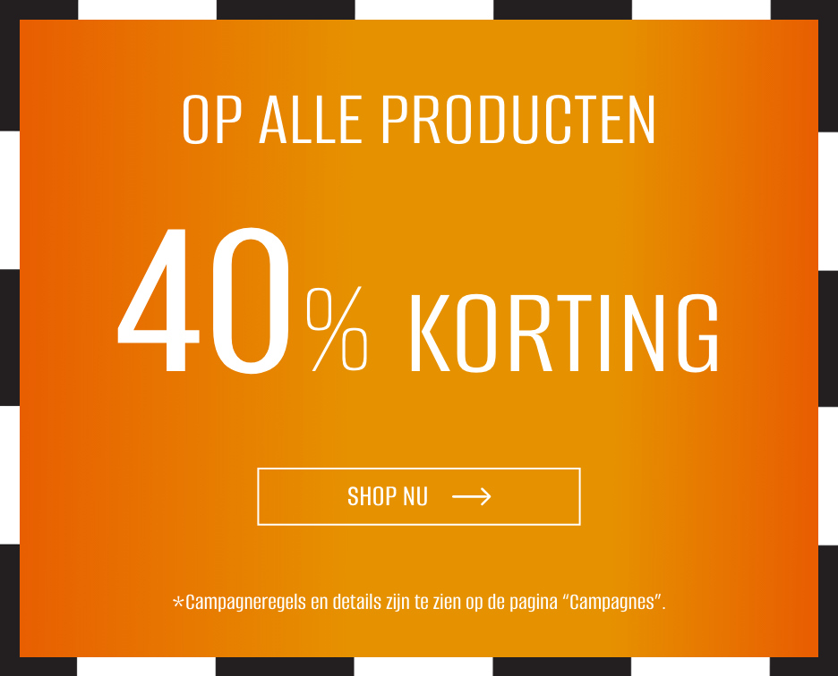 40% Korting op Alle Producten!