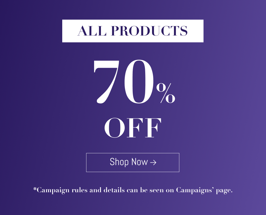 70% Off on All Products!