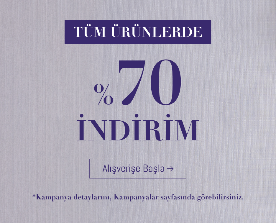 Tüm Ürünlerde 70% İndirim!