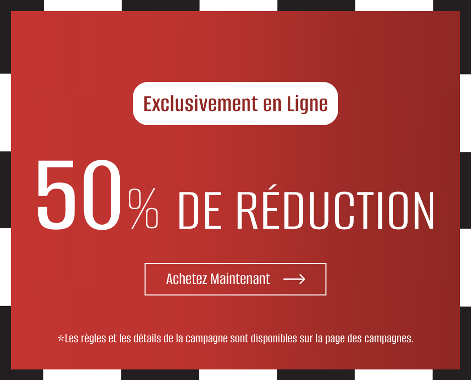 50% de réduction