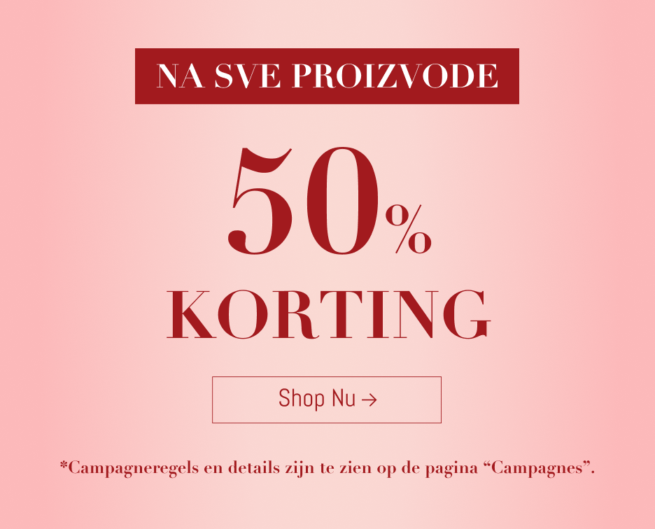50% Korting op Alle Producten!