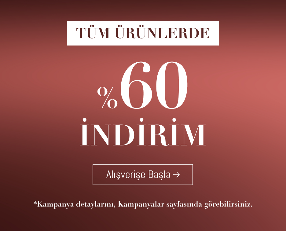 Tüm Ürünlerde 60% İndirim!