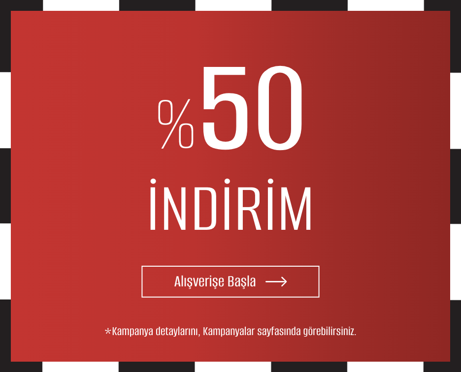 50% İndirim