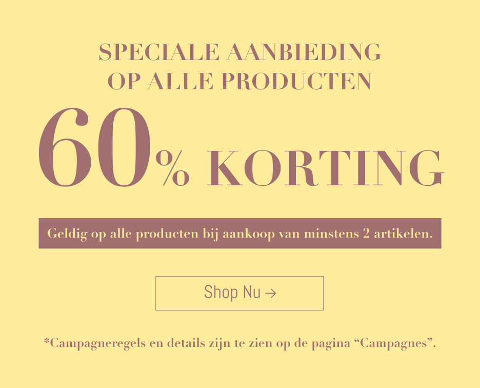 Speciale Aanbieding Op Alle Producten 60% Korting!