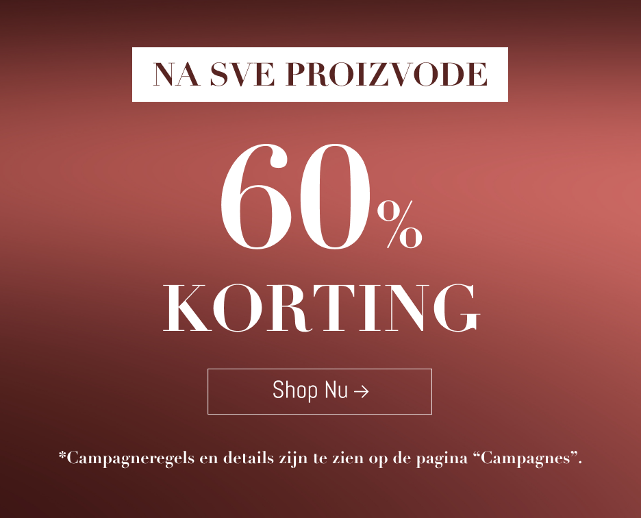 60% Korting op Alle Producten!