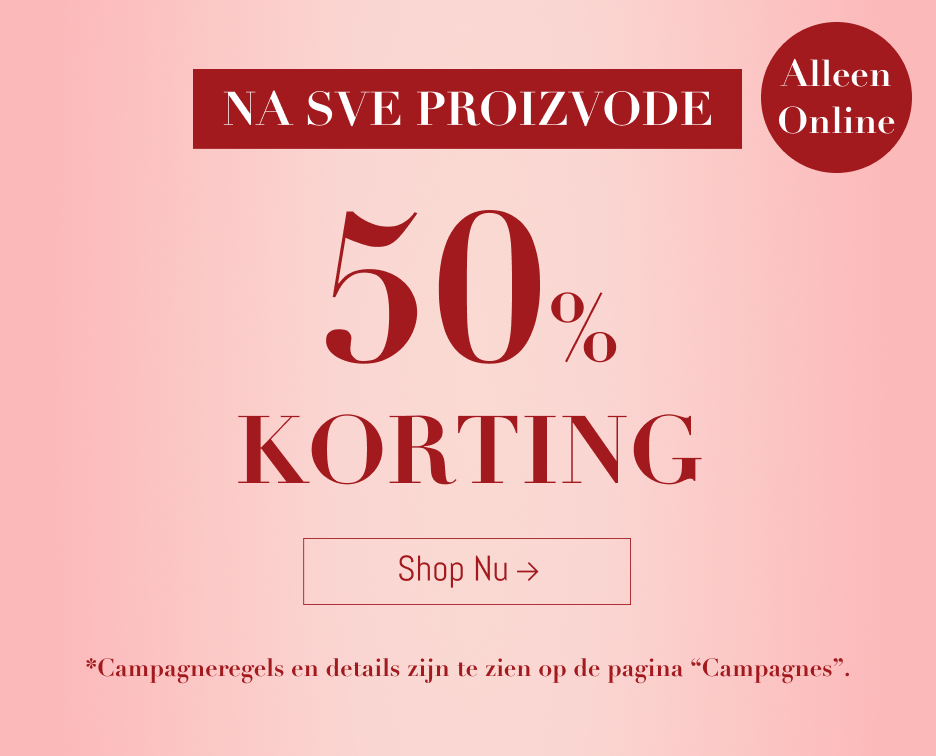50% Korting op Alle Producten!