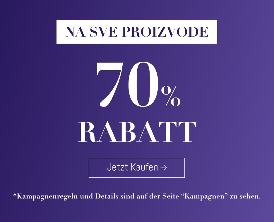 70% Rabatt auf Alle Produkte!