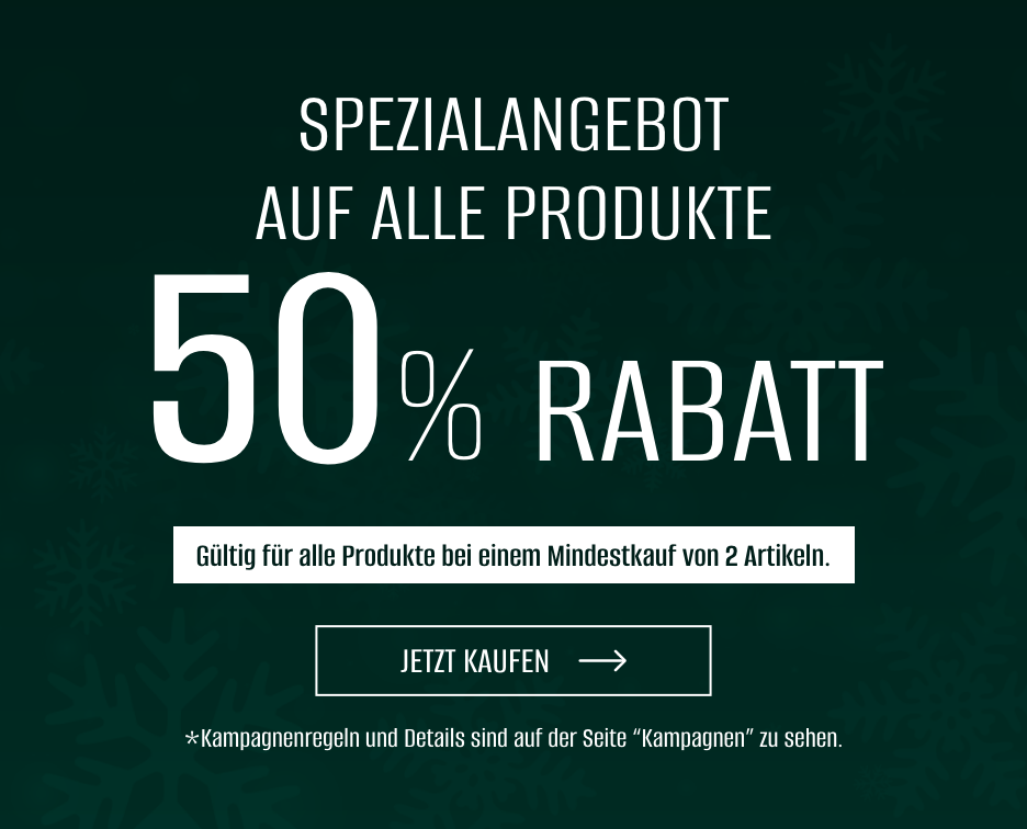 Sonderangebot Für Alle Produkte 50% Rabatt!
