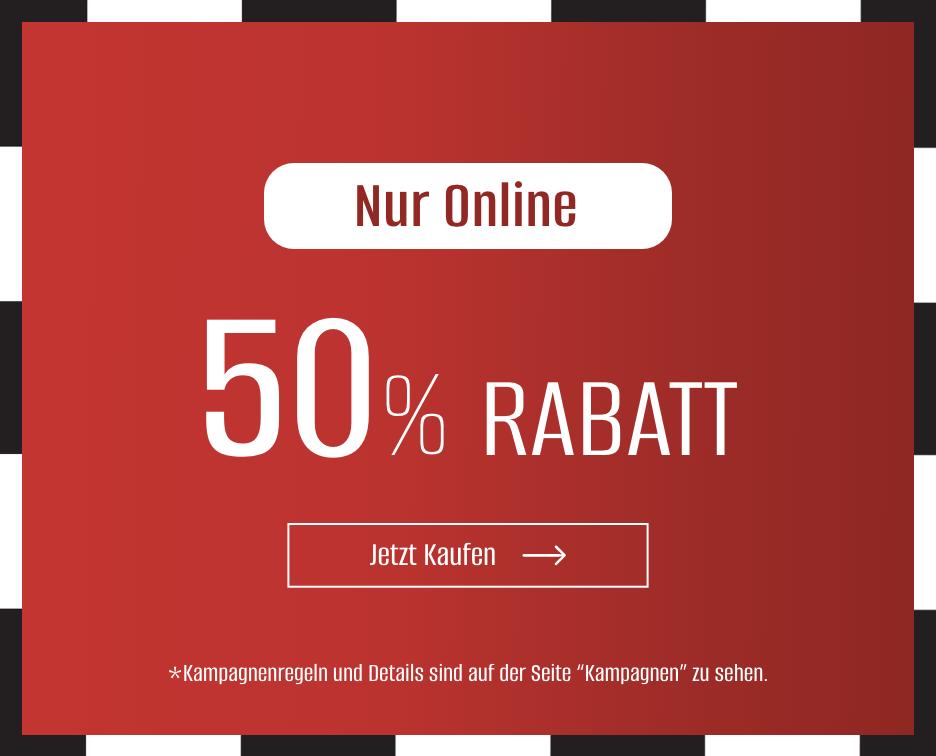 50% Rabatt